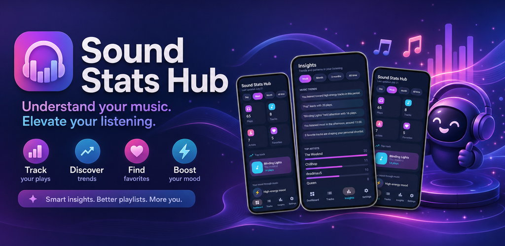 Sound Stats Hub promotional artwork